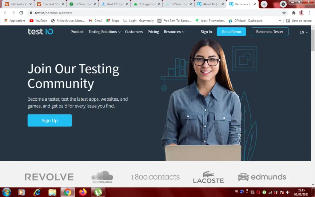 test website