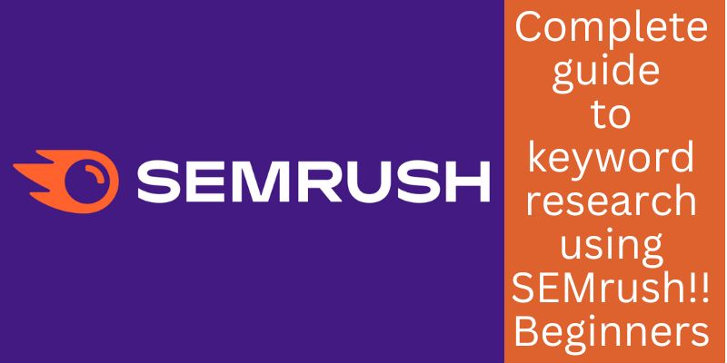 how to do keyword research with semrush