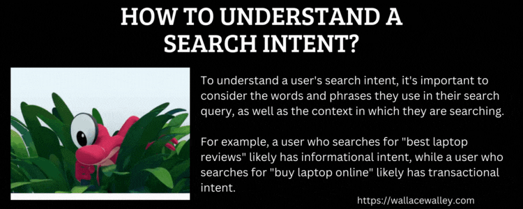 understanding search intent: Googe rankig secrets