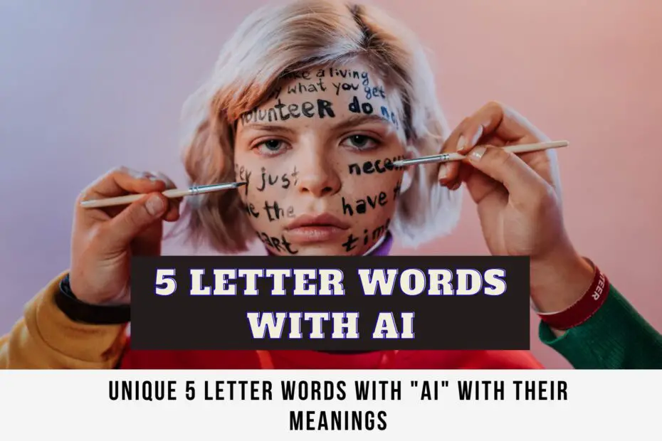 5 letter words With ai