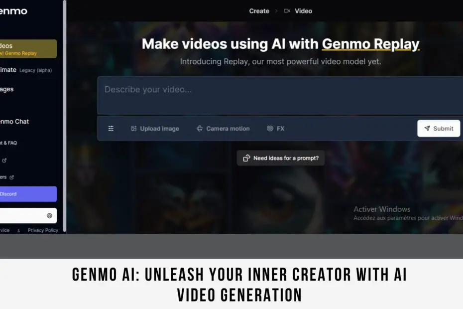Genmo AI: Unleash Your Inner Creator with AI Video Generation