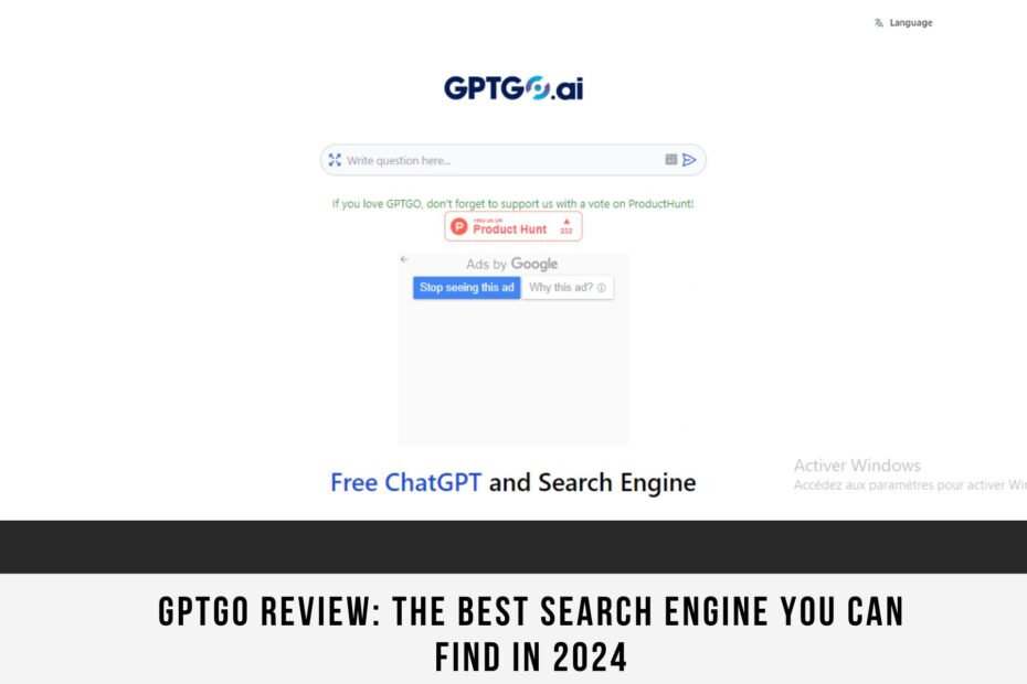 GptGo review: the best Search Engine you Can Find