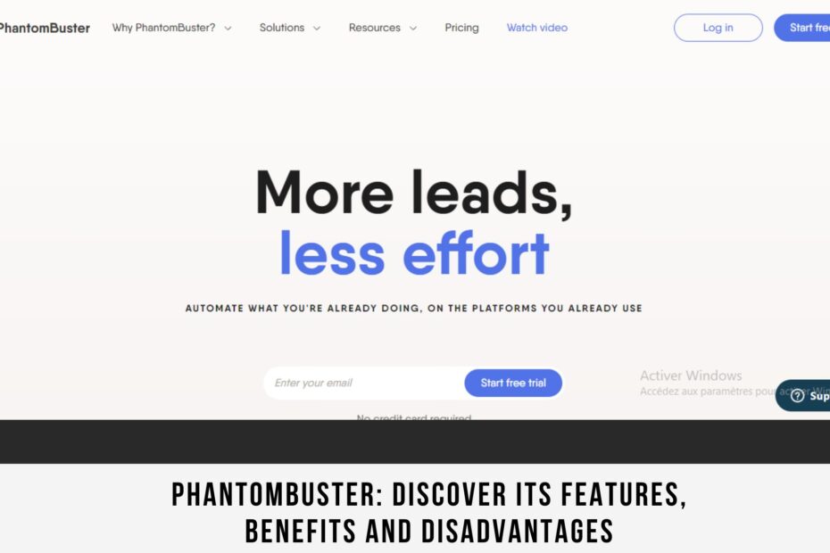 Phantombuster: Discover its features, benefits and disadvantages