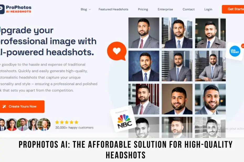 ProPhotos AI The Affordable Solution for High-Quality Headshots