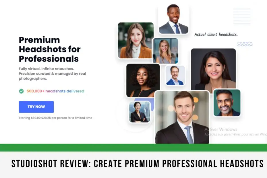 StudioShot Review Create Premium Professional Headshots